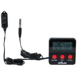 TRIXIE 76114 digitális thermo/hygrometer 90 cm kábel 6*6 cm Hő-, és páramérők Terrarisztika TRIXIE