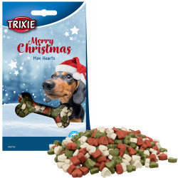 TRIXIE 92742 Xmas jutalomfalat kutyáknak Mini szíves 140 g Kutya kutya-macska TRIXIE