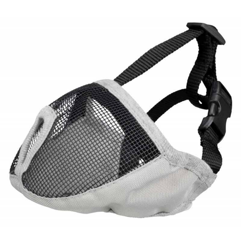 TRIXIE 17625 szájkosár rövid orrúnak XS-S 15 cm szürke mopsz, spá