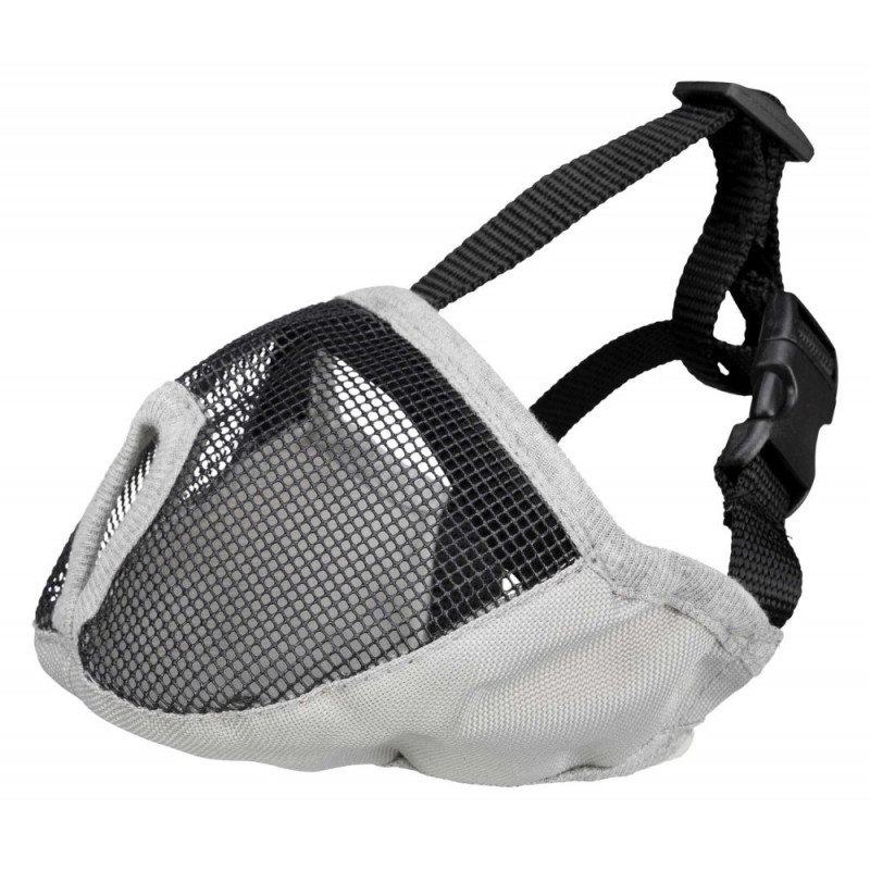 TRIXIE 17625 szájkosár rövid orrúnak XS-S 15 cm szürke mopsz, spá