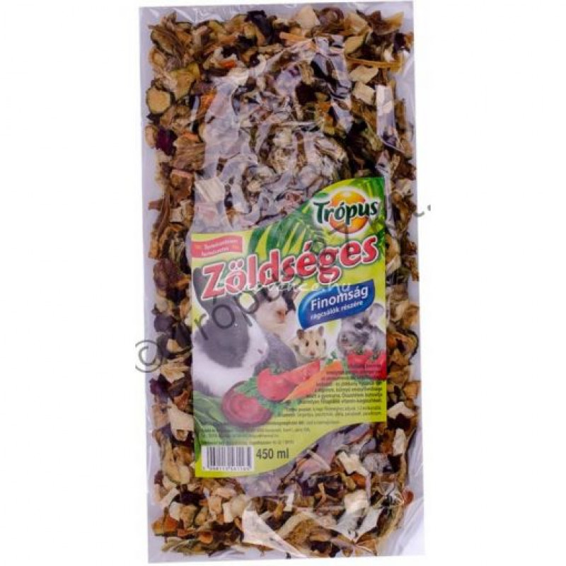 TRÓPUS rágcsáló finomság - Zöldséges 450 ml 661111