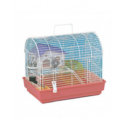Ketrec PP5103SZ kistestűnek domború 2 szintes 34x24x29 cm (etető, itató, házikó, forgó) Ketrec Rágcsáló