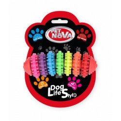 Aqua-Nova kutyajáték TPR gumiból készült fogtisztító 13 cm TPR-DENTTOY-M Kutya kutya-macska AQUA NOVA