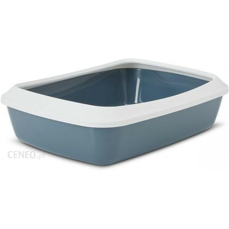 Iriz 50 cm with rim - white-bluestone