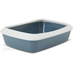Iriz 50 cm with rim - white-bluestone Alomtálca, macska WC kutya-macska Savic