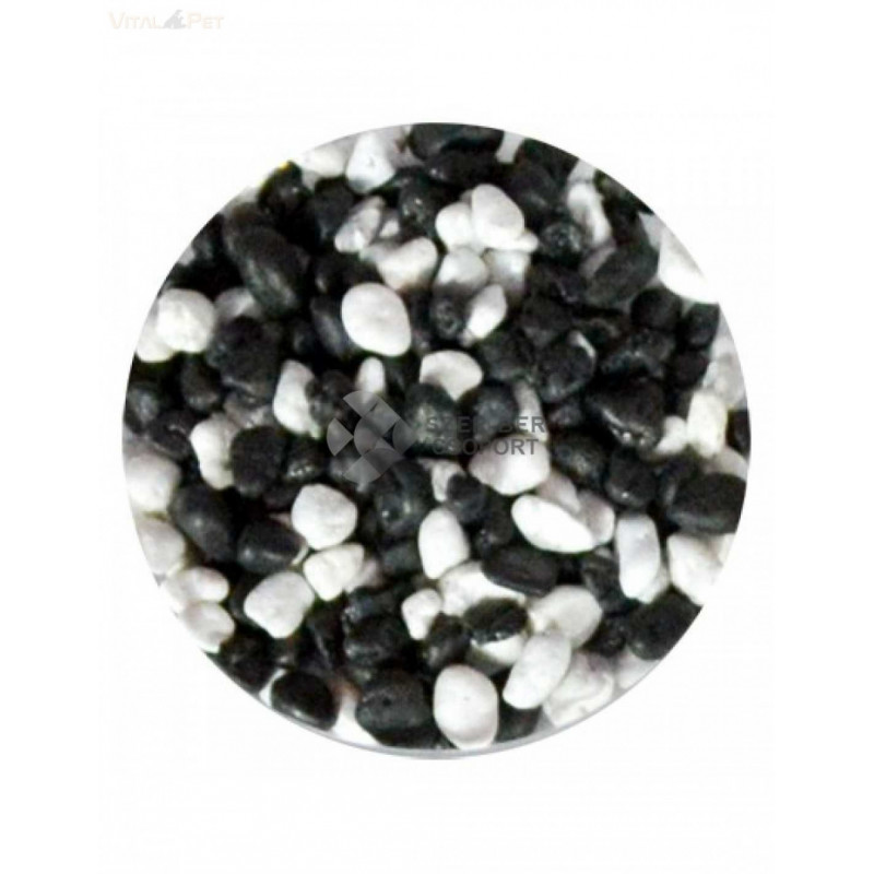 HF 2,5 kg Talaj-Mix 1. 8-12 mm fekete-fehér