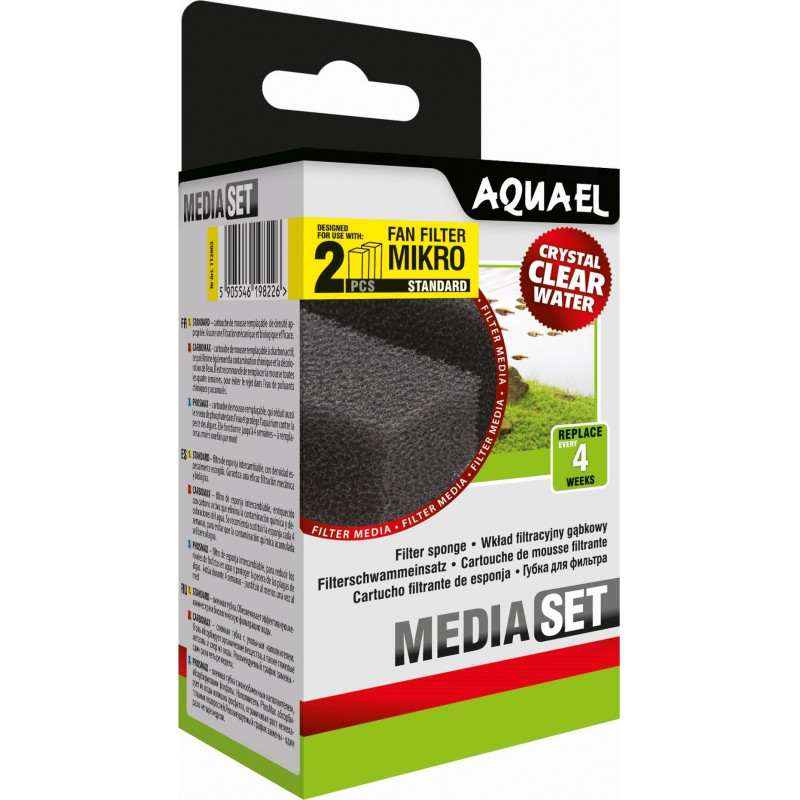 Aquael pótszivacs GYÁRI FAN mini -PLUSZ 2DB-OS (113904)