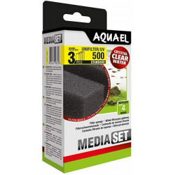 Aquael pótszivacs GYÁRI UNIFILTER 500 3 db-os 113913 Felszerelés Akvarisztika AQUAEL