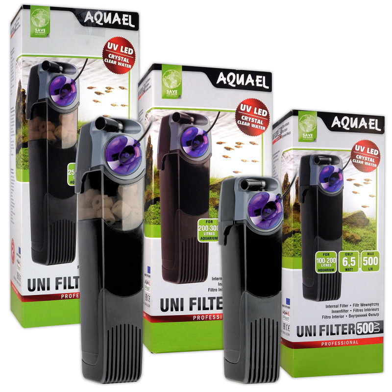 AQUAEL UniFilter UV 500 szűrő (100-200 l-hez, 500 l/h) 107402