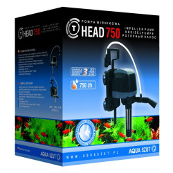 AQUA SZUT T-HEAD szivattyú fej 750 l/h Felszerelés Akvarisztika AQUA