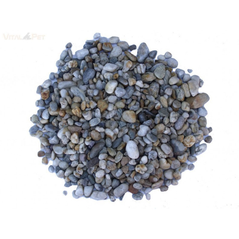 Clear Water akvárium aljzat 2 kg S-2 kavics szürke (1-2 mm)