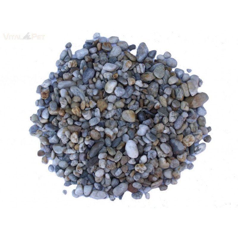 Clear Water akvárium aljzat 2 kg S-2 kavics szürke (1-2 mm)