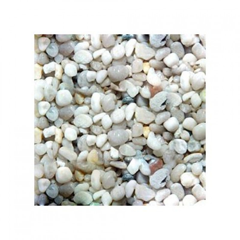 Clear Water akvárium aljzat 5 kg P-1 kavics fehér gyöngy (1-3 mm)