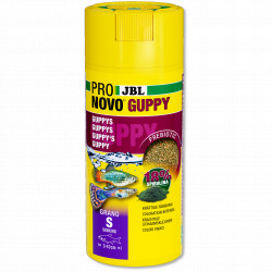 JBL PRONOVO GUPPY GRANO S 250ml CLICK Díszhaltáp Akvarisztika JBL