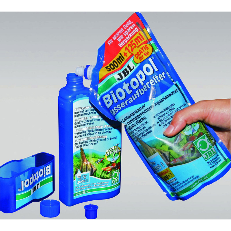 JBL Biotopol 500 ml + 125 ml utántöltő vízelőkészítő