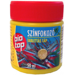 NEPTUN bicolor tabletta 50 ml spirulina/színfokozó Díszhaltáp Akvarisztika Neptun