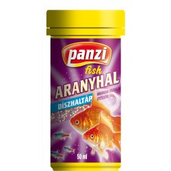 Panzi 50 ml haltáp aranyhalaknak Díszhaltáp Akvarisztika Panzi