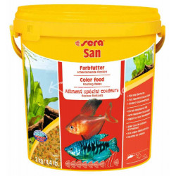 *SERA San Nature 10 l / 2 kg díszhaltáp Díszhaltáp Akvarisztika SERA