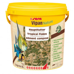 *SERA Vipan Nature 10 l / 2 kg díszhaltáp Díszhaltáp Akvarisztika SERA