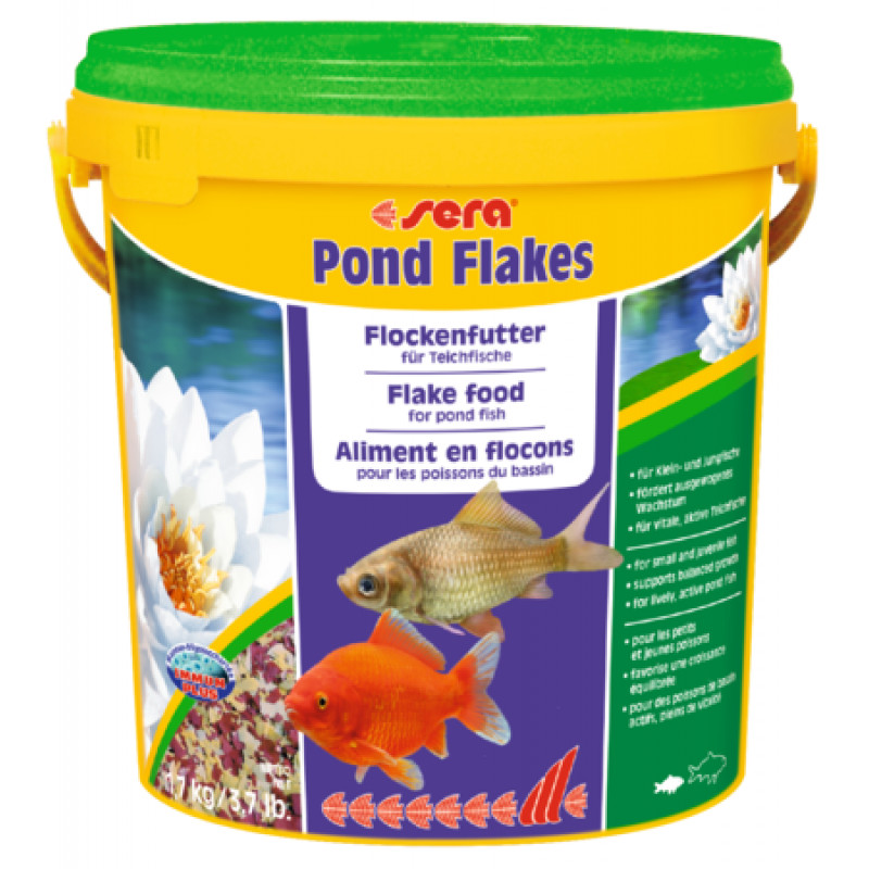 SERA Pond Flakes Nature 10 l díszhaltáp