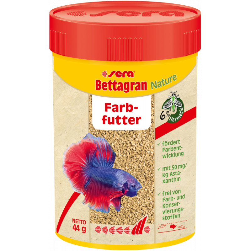 SERA Bettagran Nature 100 ml  díszhaltáp