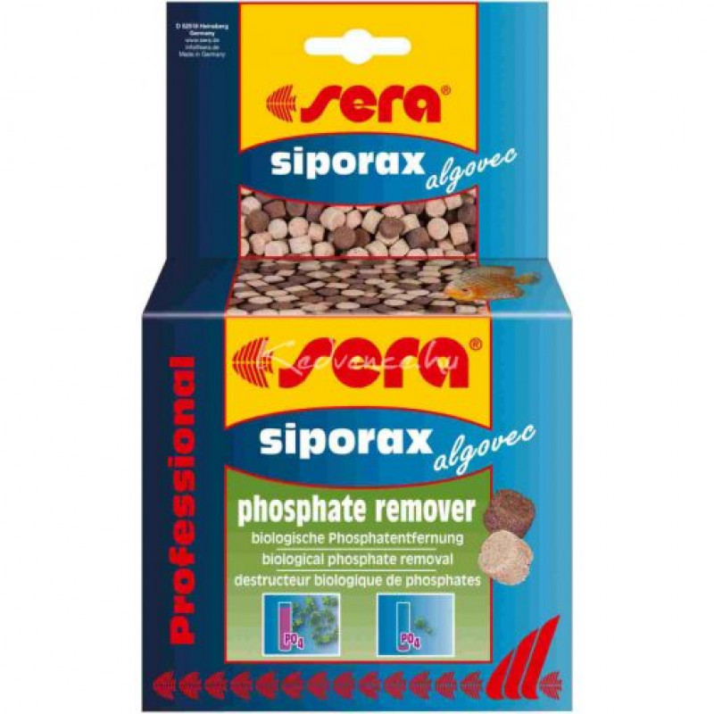 SERA Siporax algovec prof. medium 210 g (600 l-re) szűrőközeg