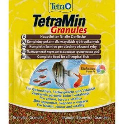 Tetra Min Granules 15 g (zacskós) szemcsés főeleség Díszhaltáp Akvarisztika Tetra