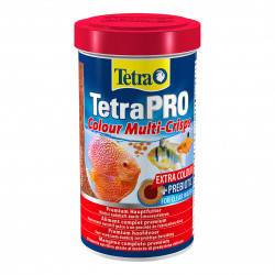 Tetra Pro Colour 500 ml  színerősítő Multi-crips Díszhaltáp Akvarisztika Tetra