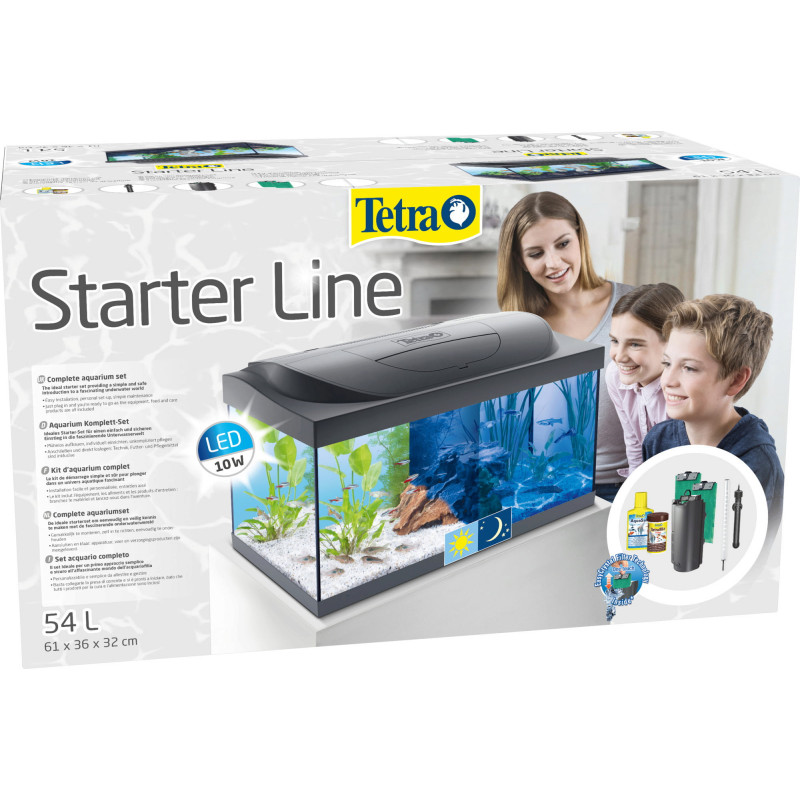 Tetra Starter Line 54 l akv. szett LED világítással 305649
