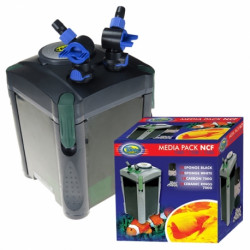 AQUA NOVA külső szűrő NCF-1200 töltettel 300-500l-ig 1200 l/h Felszerelés Akvarisztika AQUA NOVA
