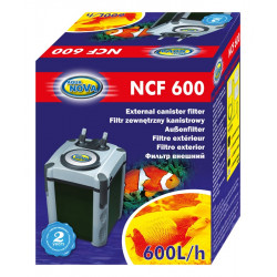 AQUA NOVA külső szűrő NCF-600 töltettel 60-150l-ig 600 l/h Felszerelés Akvarisztika AQUA NOVA