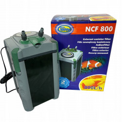 AQUA NOVA külső szűrő NCF-800 töltettel 100-200l-ig 800 l/h Felszerelés Akvarisztika AQUA NOVA