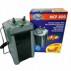 AQUA NOVA külső szűrő NCF-800 töltettel 100-200l-ig 800 l/h Felszerelés Akvarisztika AQUA NOVA
