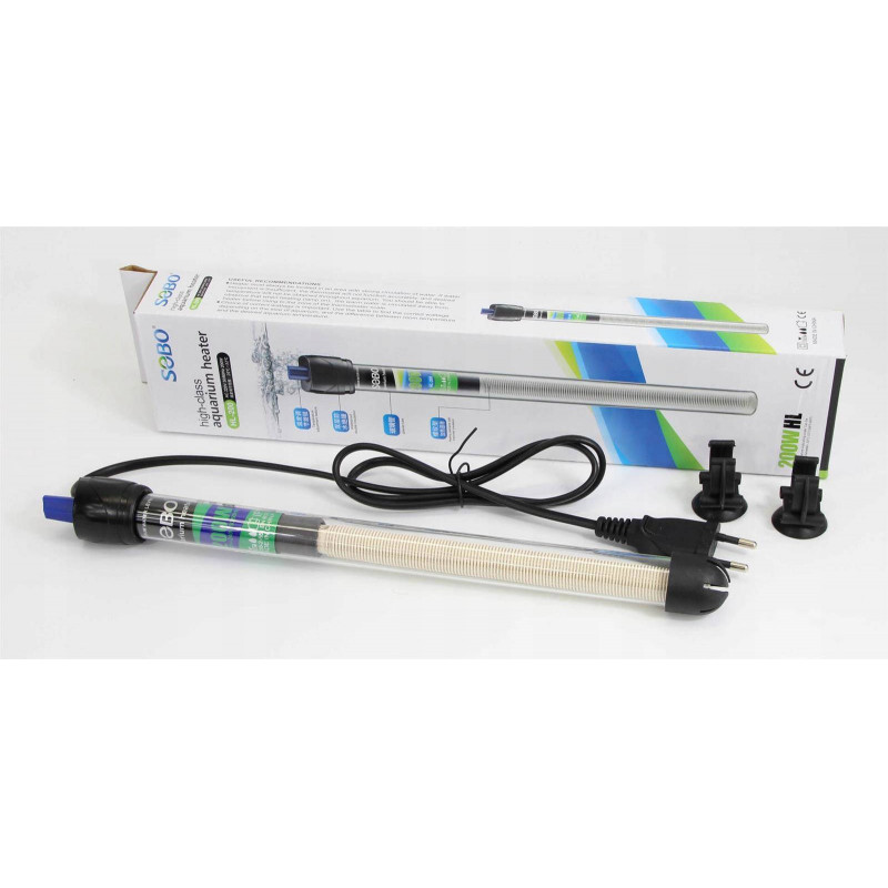 SOBO 24 cm automata HL-100W akvárium fűtő 70-100 l-hez