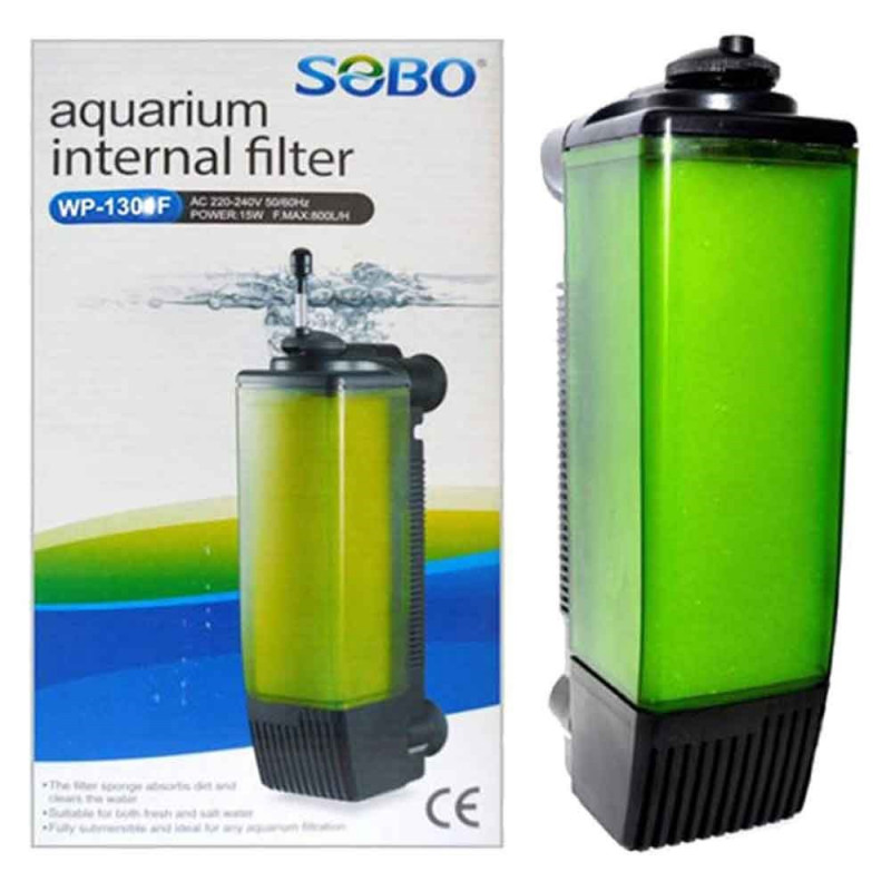 SOBO WP-1302F belsőszűrő 100-250 l-hez 800 l/h-ig, 15w (Eheim PickUp konstrukciós)