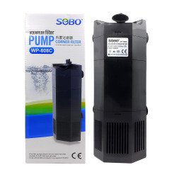 SOBO WP-808C sarok belsőszűrő 150-300 l-hez 800 l/h-ig, 15w Felszerelés Akvarisztika SOBO