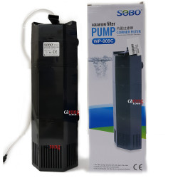 SOBO WP-909C sarok belsőszűrő 250-500 l-hez 1600 l/h-ig, 282w Felszerelés Akvarisztika SOBO