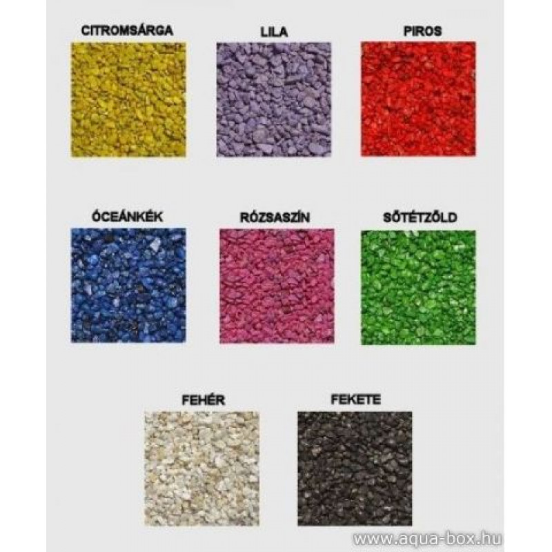 Színes aljzat 0,5-1mm Mix 0,75 kg