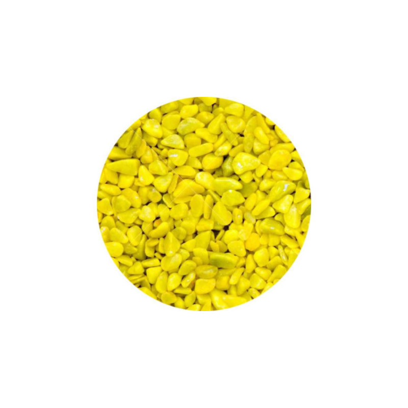 Színes aljzat 2-4 mm citromsárga 0,75 kg
