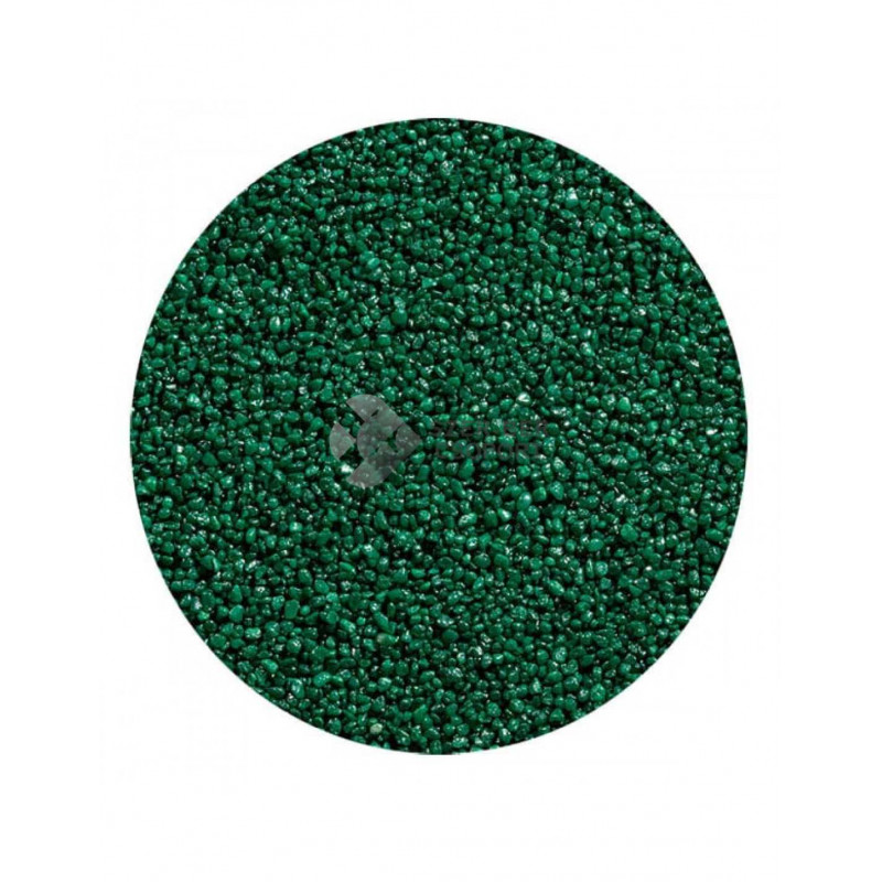 Színes aljzat 2-4 mm sötétzöld0,75 kg