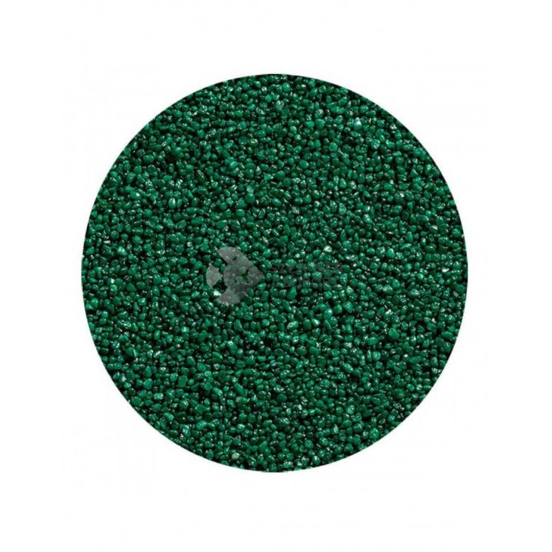 Színes aljzat 2-4 mm sötétzöld0,75 kg