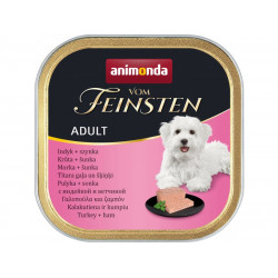 Animonda VF kutya light 150 g pulyka+sonka 82989crt Konzerv, nedves táp kutya-macska Animonda