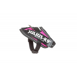 16IDC-DPN-M IDC® Powerhám, felirattal, Mini sötét pink S 49-67 cm/7-15kg Kutya kutya-macska JULIUS-K9