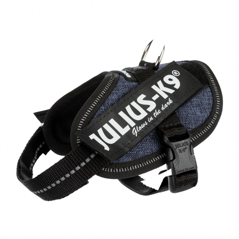 16IDC-FAR-2 IDC® Powerhám, felirattal, méret 2 farmerszövet XL 71-96 cm/28-40 kg