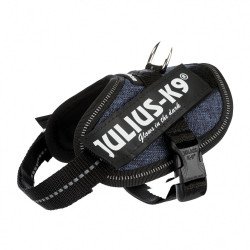 16IDC-FAR-2 IDC® Powerhám, felirattal, méret 2 farmerszövet XL 71-96 cm/28-40 kg Kutya kutya-macska JULIUS-K9