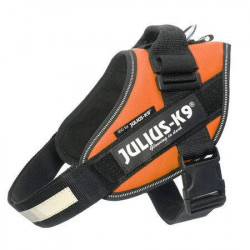 16IDC-FOR-3 IDC® Powerhám, felirattal, 3 UV narancs 2XL 82-115 cm/40-70 kg Kutya kutya-macska JULIUS-K9