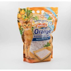 Panzi macskaalom silica 3,8 L narancsos Macskaalom kutya-macska Panzi