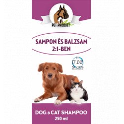 Pet-P. balzsam 250 ml kutyáknak Sampon, balzsam kutya-macska PetProduct
