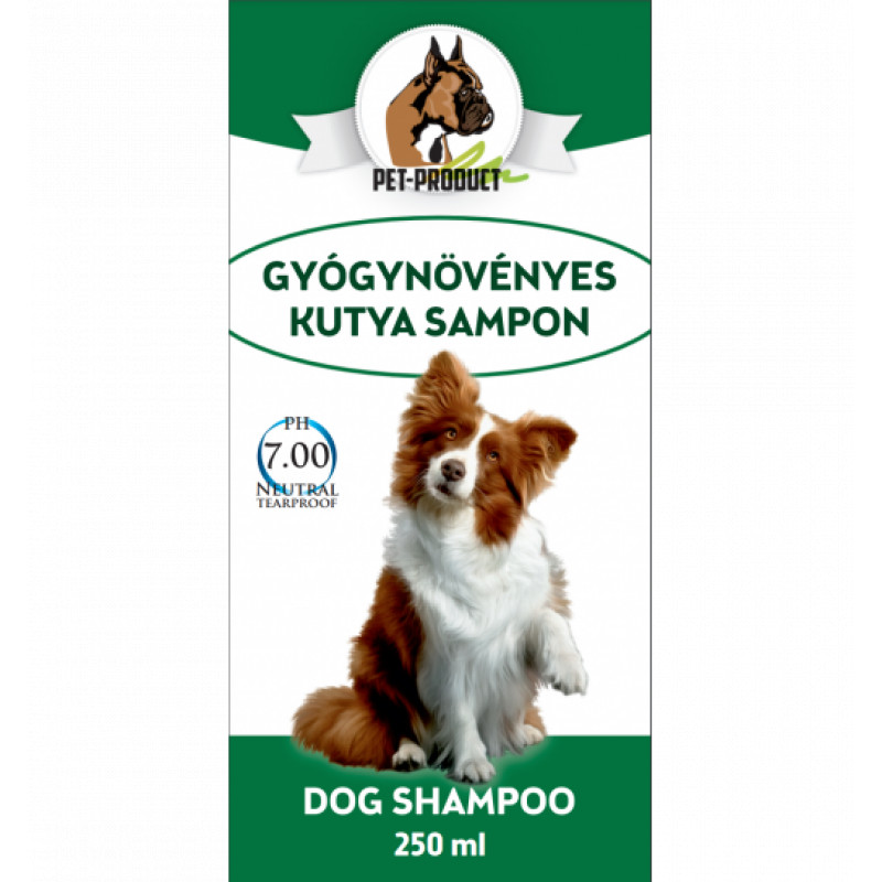 Pet-P. sampon 250 ml kutya gyógynövényes