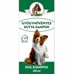 Pet-P. sampon 250 ml kutya gyógynövényes Sampon, balzsam kutya-macska PetProduct